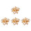 480Pièces Mini Brads Métal Double Pieds Décorations Élégantes DIY 5