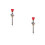 2Pièces Pièces De Rechange Multicolores Pour Machine De Flipper 5