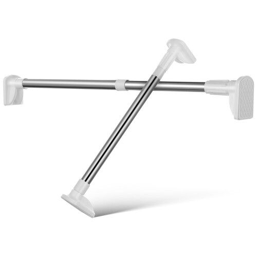 6Pièces Barres Suspension Acier Inox Pour Placard Maison 2