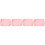 4Pièces Tapis Silicone Rose Non Pour Peinture DIY 5