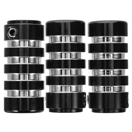 15Pièces Protège Levier Vitesses Aluminium Noir Étanche Robust 2