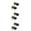 6Ensembles Trombone Miniature Cuivre Support Pour Décoration 4
