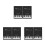 3Pièces Cahiers Portables Papier Noir Pour Guitare Et Piano 5