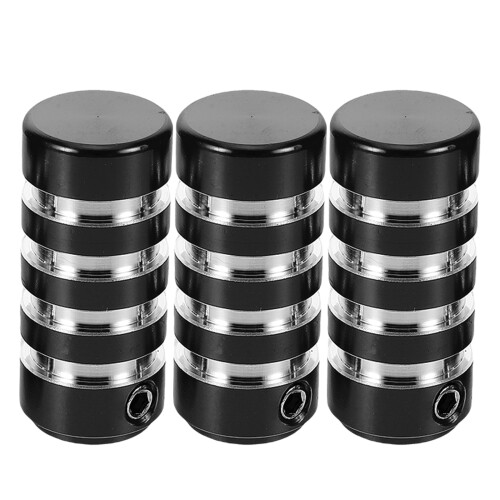 15Pièces Protège Levier Vitesses Aluminium Noir Étanche Robust 1