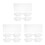 150Pièces Protection Crochets Appâts Pva Transparent 6
