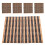 15Pièces Bambou Sauna Portable Isolation 3