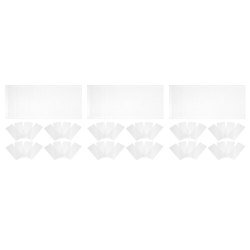 150Pièces Protection Crochets Appâts Pva Transparent 2