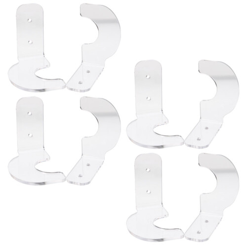 8Paires Porte-Batte Baseball Transparent Pour Présentation 1