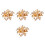 480Pièces Mini Brads Métal Double Pieds Décorations Élégantes DIY 3