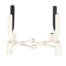 2Pièces Support Violon Pliable ABS Avec Mousse Épaisse Portable
