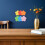 72Pièces Fleurs En Mousse Découpes DIY Pour Décor Tableau Et Classe 6