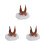 3Pièces Chapeaux Cosplay Cerf Biche Tissu Accessoires 8