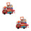 2Ensembles Jeu De En Bois Multi Couleurs Outils Montessori Stem 9