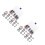 2Ensembles Kit Joints Compresseur Auto Nbr Et Zinc Argent 8