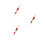 3Pièces Aiguilles Perles Cookies Fondant Design 7