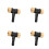4Pièces Embouts Gonfleur Métalliques Rapide Anti- 6