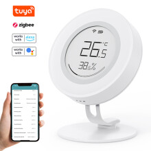 ZigBee Temperatur-/Luftfeuchtigkeitssensor weiß 75x60x50mm