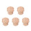 5Pièces Plateau Bois Beige Serviteur Multi-Usage Crâne Halloween 8