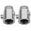 10Pièces Valve Douche Argentée Remplacement Simple Rv 2