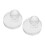 6Pièces Tampons Pressing Transparent Pour Poudres Et Blush 3
