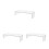 3Pièces Coussin Transparent Support Main Confort 10