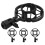 20Pièces Support Microphone Noir Plastique Amorti Antivibration Stable 1
