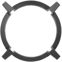 2Pièces Porte-Poêle En Fonte Noire Pour , Support Wok Maison Solide