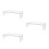 3Pièces Coussin Transparent Support Main Confort 8
