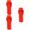 3Pièces Cache Allume-Cigare Rouge Portable 8