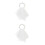 2Pièces Voile Pour Bandeau Floral Princesse Raffiné 6