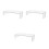 3Pièces Coussin Transparent Support Main Confort 4