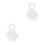 2Pièces Voile Pour Bandeau Floral Princesse Raffiné 8