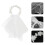 2Pièces Voile Pour Bandeau Floral Princesse Raffiné 11