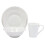 Basiks Porcelain Dinner Set (Pack of 16) 1