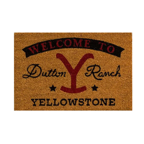 Yellowstone Yellowstone Welcome To Dutton Ranch Door Mat
