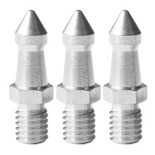 3Pcs 3/8 Inch Universal Stainless Steel Foot Pad  Slr Camera Tripod  Spikes Steel Nails