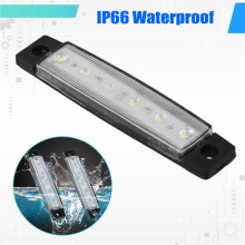Luzes de MaríTimo de 10 Unidades, 12V 24V à Prova D 'áGua para NavegaçãO Interior do Faixa de Luz Deck Transom Step Cockpit Lighting, E
