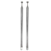 2PCS 7 Section AM Radio, FM, TV Expansion Antenna Aerial 66CM Long