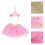 2Stk Kinder Mesh Rock Pink Atmungsaktiv Elastisch Für 10