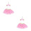 2Stk Kinder Mesh Rock Pink Atmungsaktiv Elastisch Für 5