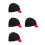 4Pièces Doublure Casque Soudeur Respirante Résistante 6