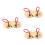 3Pièces Ensemble Cymbales Main Dorées Instrument Percussion Enfant 8