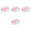 200Pièces Punaises Pour Tableau En Acier Plastique Multicolores 5