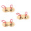 3Pièces Ensemble Cymbales Main Dorées Instrument Percussion Enfant 4