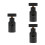3Pièces Connecteur Soda Bouteille Noir Métal Robuste 8
