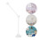 2Pièces Bras Mobile Pour Lit Bébé En Bois Robuste Base Nuage 11