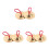 3Pièces Ensemble Cymbales Main Dorées Instrument Percussion Enfant 7