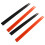 8Paires Baguettes Percussion Bois D'érable Noir Robustesse 1