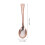 100Pièces Cuillères Dégustation Rose Gold Pour Mariage 2