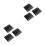 6Pièces Support TV LCD Métal Noir Pour Maison Commerce 7